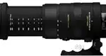 SIGMA 50-500 MM LENS CANON MOUNT