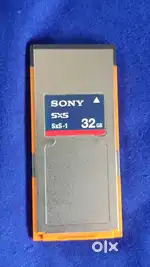Sony SxS-1 32gb memory card with sony SxS card reader