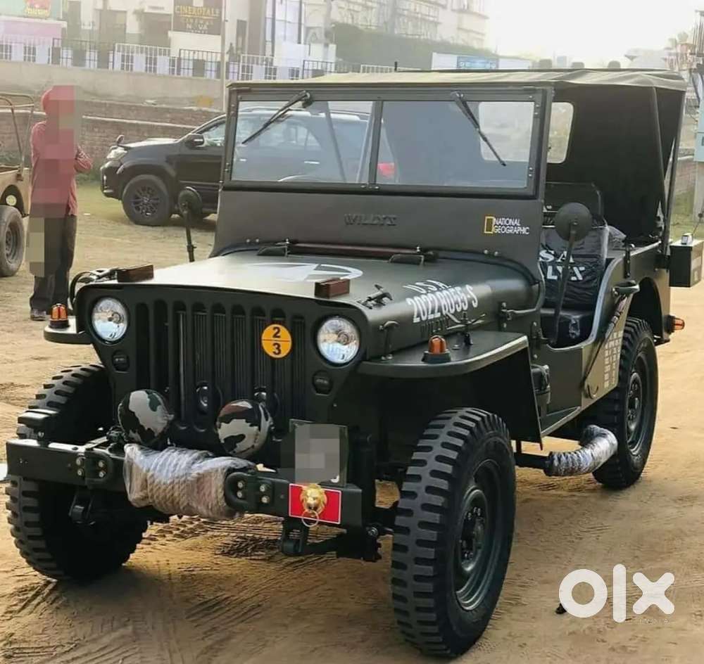 Willy Jeep modified by Bombay jeeps Open Jeep Mahindra Jeep modified