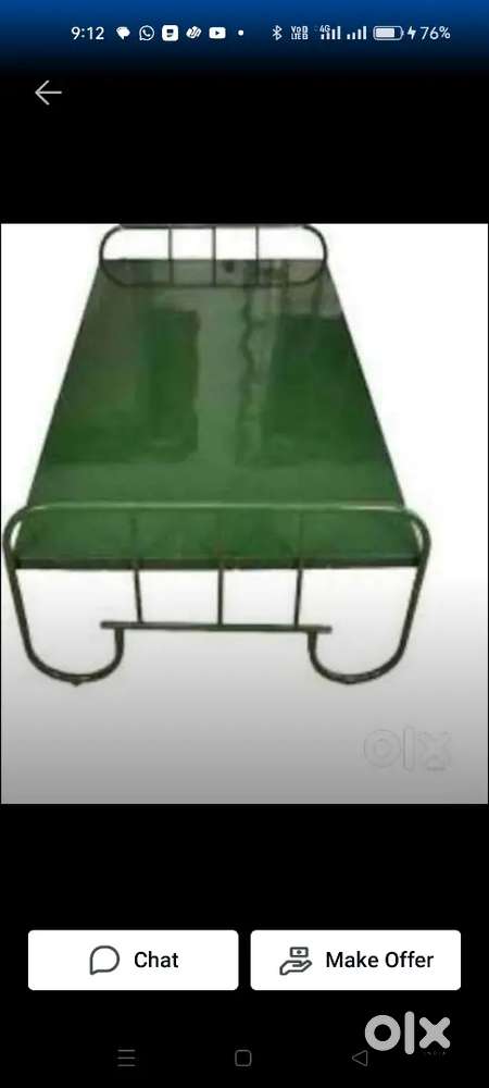 Single cot steel