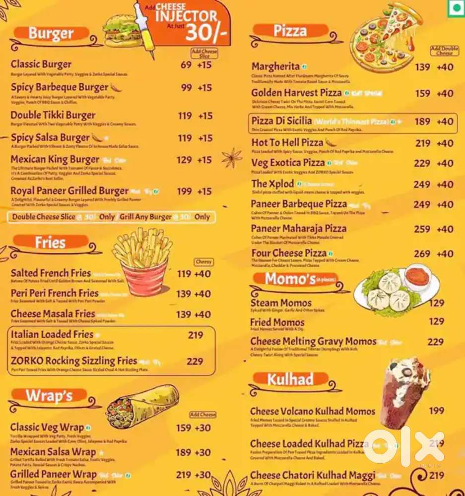 Cafe ke liye chief chahiye