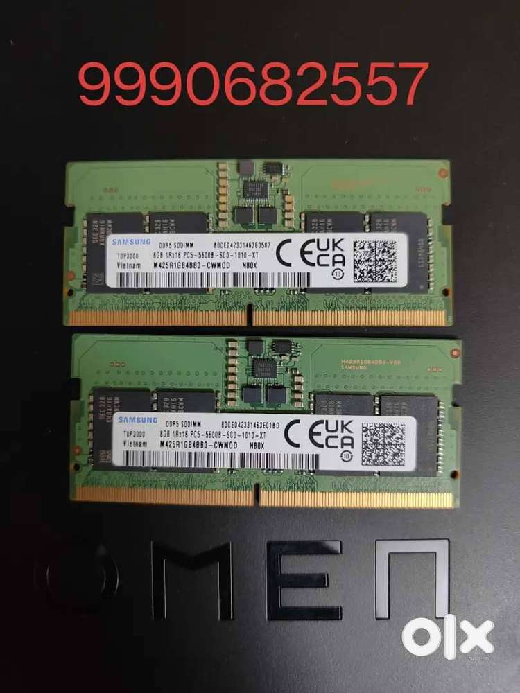 Samsung 16GB (8x2) 5600Mhz DDR5 Laptop RAM