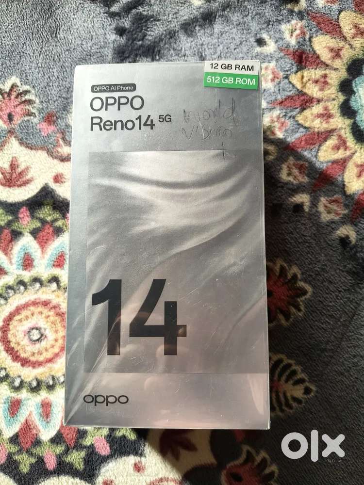 Oppo Reno14 5g 12/256 15 Days Old