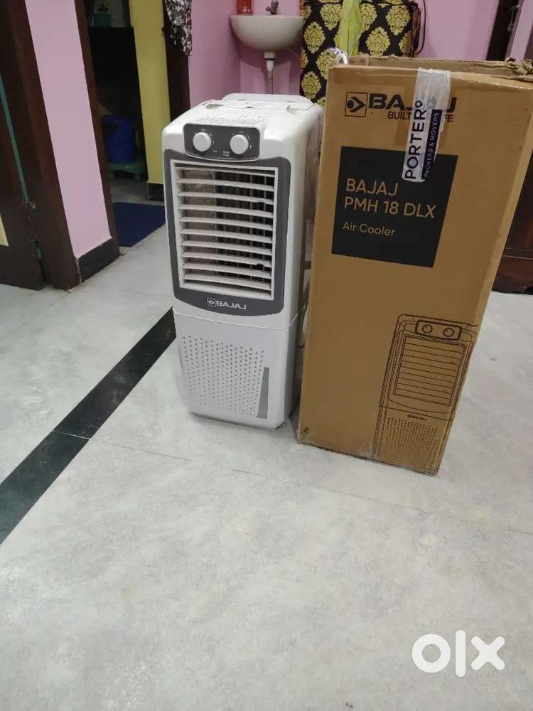 Bajaj air cooler with Bill and box