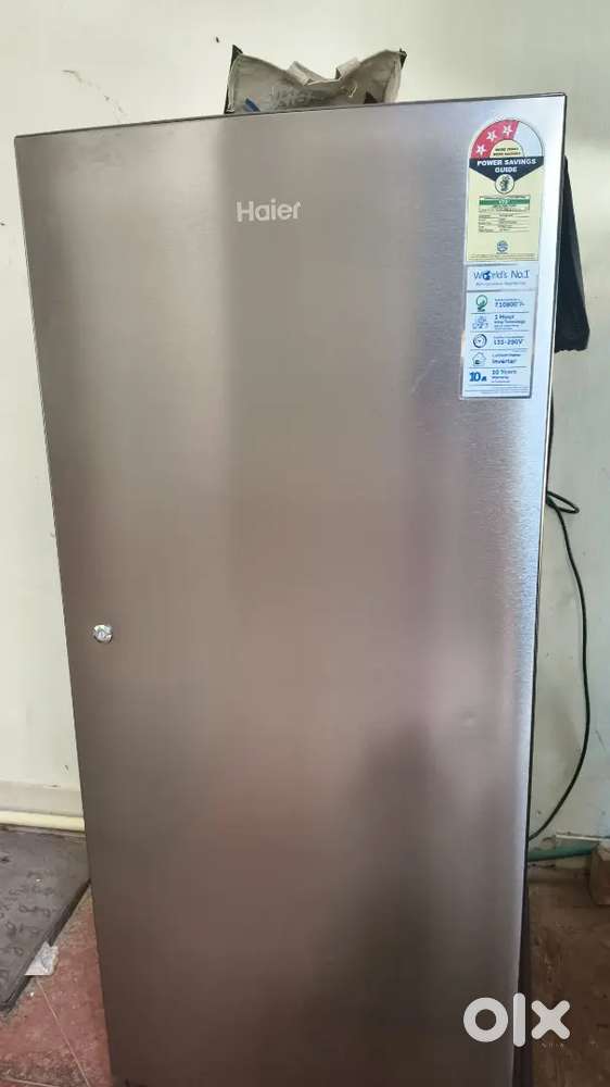 Haier 190 liters 1year 6 month