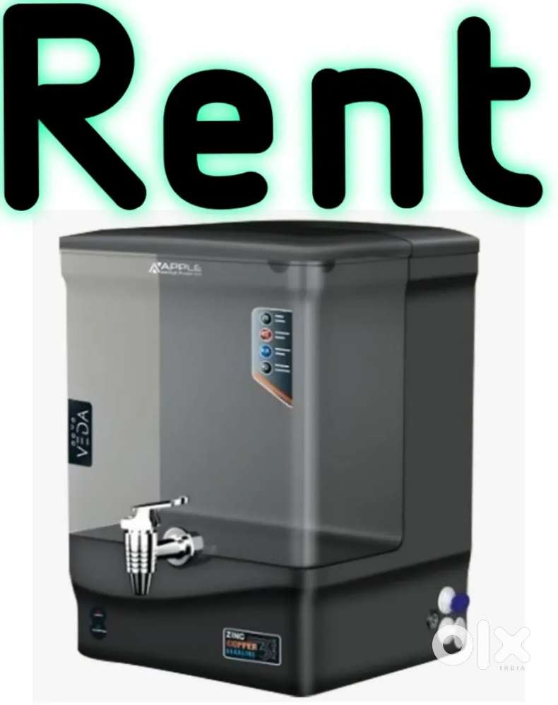 Water purifier available on rent