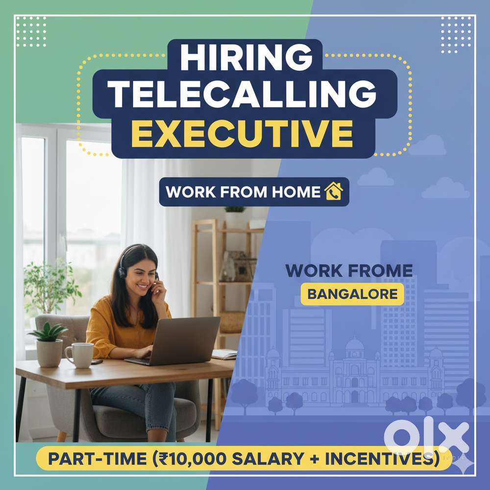 Hiring Female Tele calling executive (Part-time) Work From Home