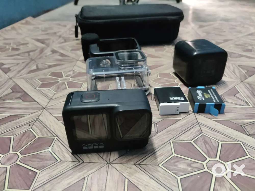GoPro Hero 9 Black with Media Mod, Dual Batteries & Accessories