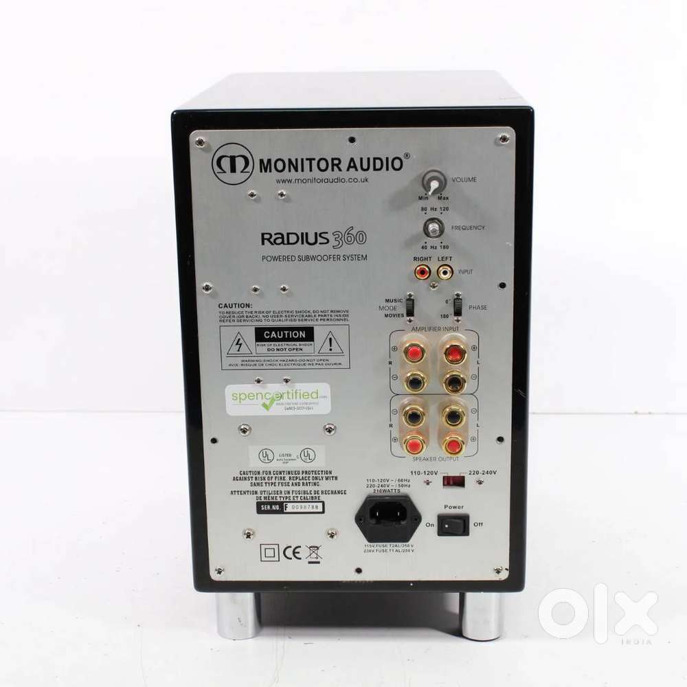 Monitor audio Radius 360 active subwoofer