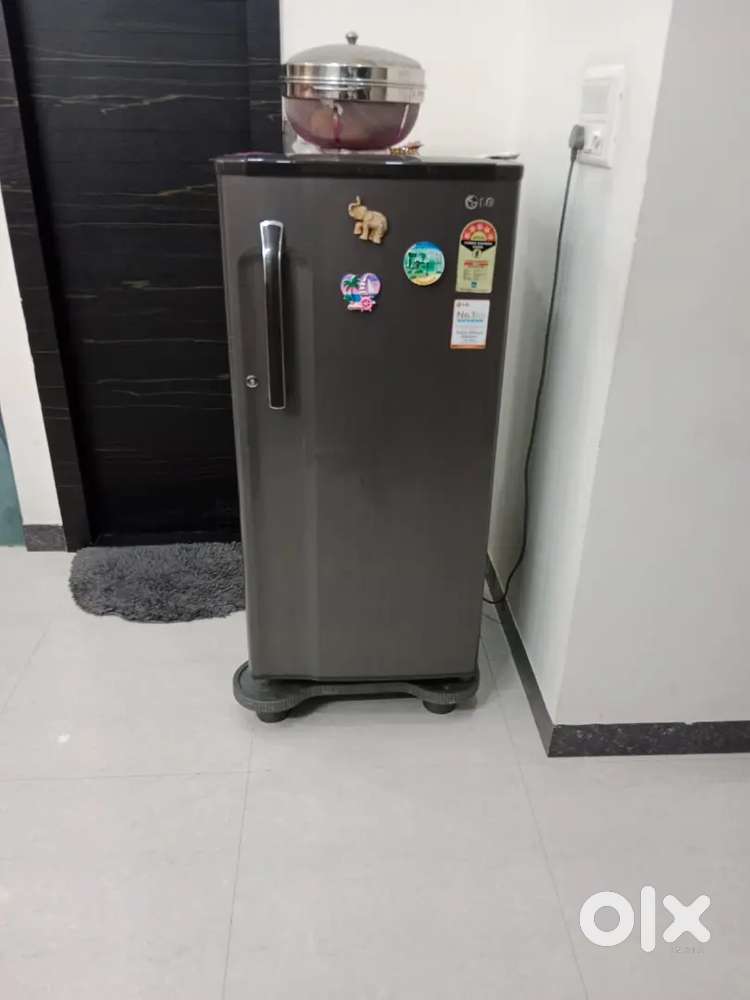 Lg 180ltr fridge used grey