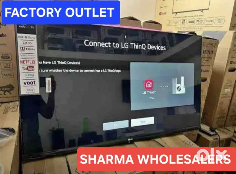 Google smart LG samsung IMPORTED LED TV
FOR SALE 90%OF 3 YEAR GUARANTE