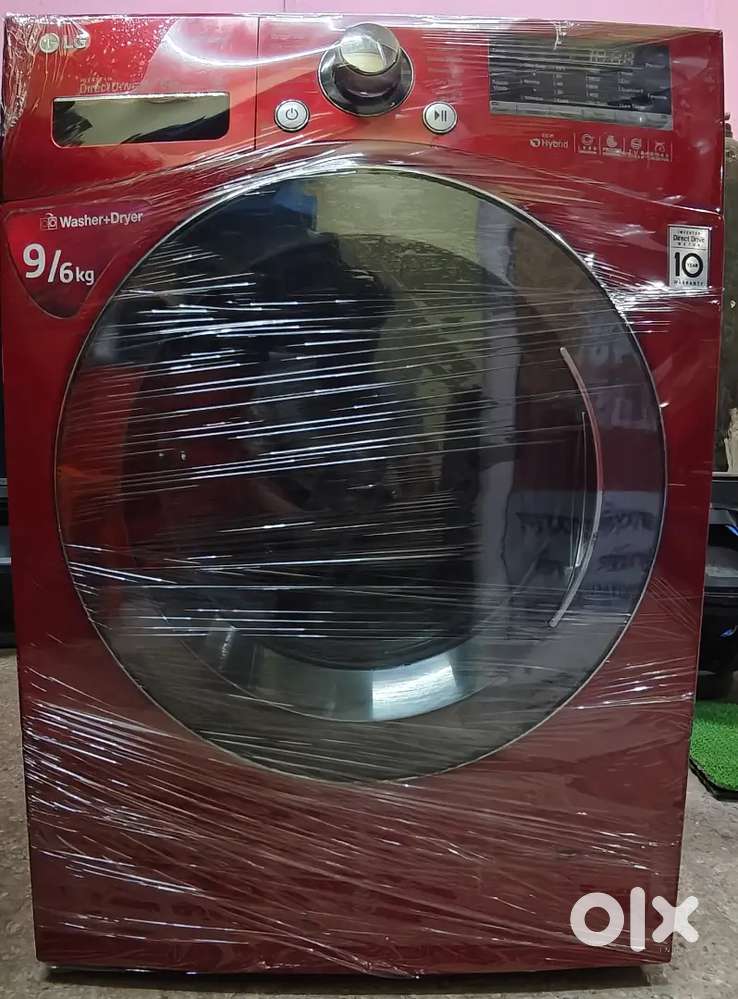 Lg washing machine front load washers+dryer9/6 kg