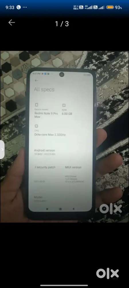 Redmi note 9 pro max