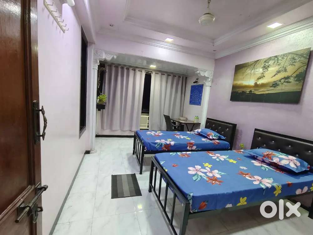 In KANJURMARG No brokerage premium PG furnished modern room