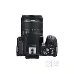 DSLR canon 200d mark ii with extra lens 300 mm