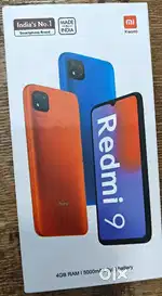 Redmi 9 4g Brand New Mobile
