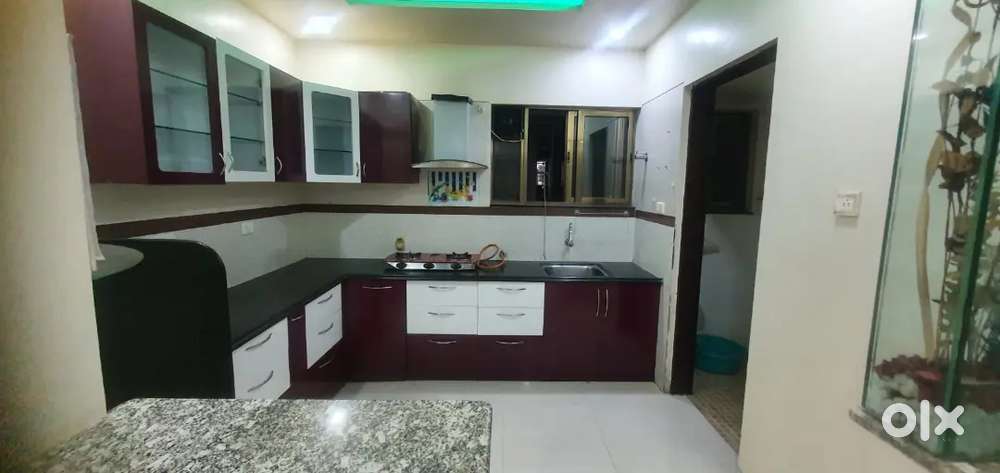 2bhk furniture flat rent family amit Bloomfield soc ambegaon