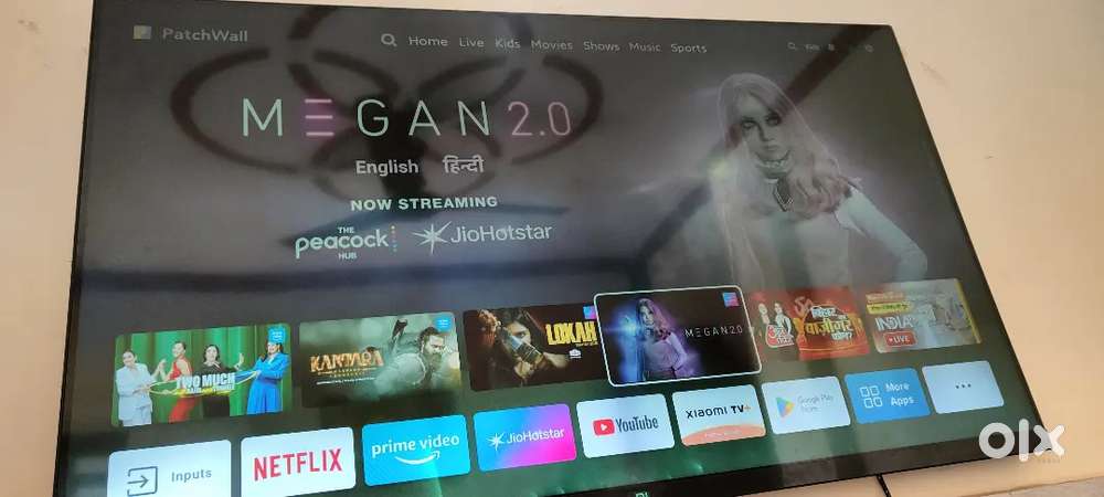 MI TV 4 55 inchi Q led okay working condition