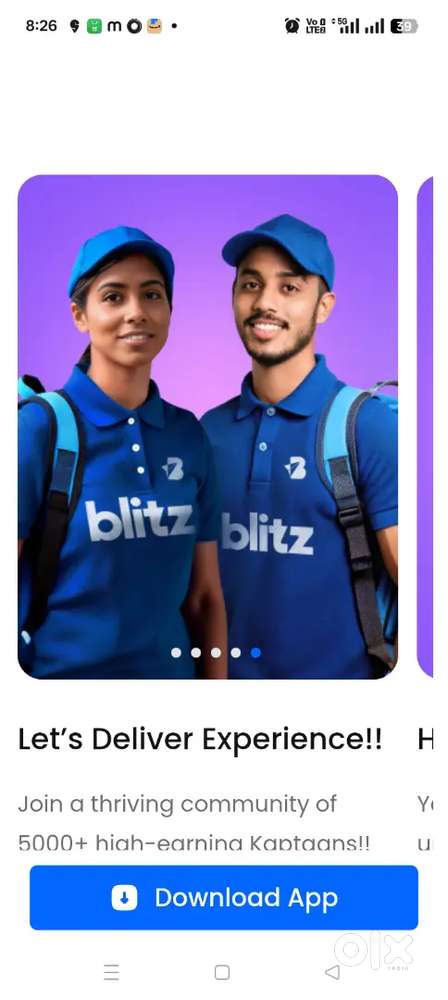 We Hiring Delivery Boy's in Miyapur and Chanda Nagar Location.