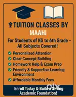 TUITION CLASSES BY MAAHI / JASKANWAL KAUR