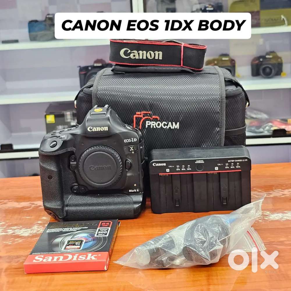 Canon EOS-1D X Body DSLR for Sports & Wildlife Photography SK01M
