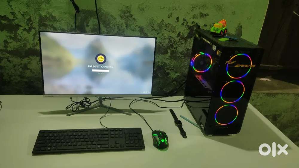 AMD RYZON 5 5600G 16 GB DDR4 RAM WITH RX580 8GB GRAPHIC