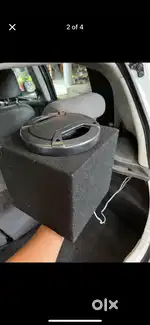 Car speakers with speaker box just 3 months used