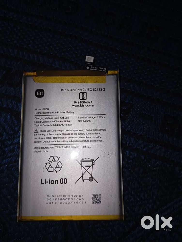 POCO M6 PRO 5G Original battery for sale