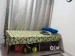 Single folding bed