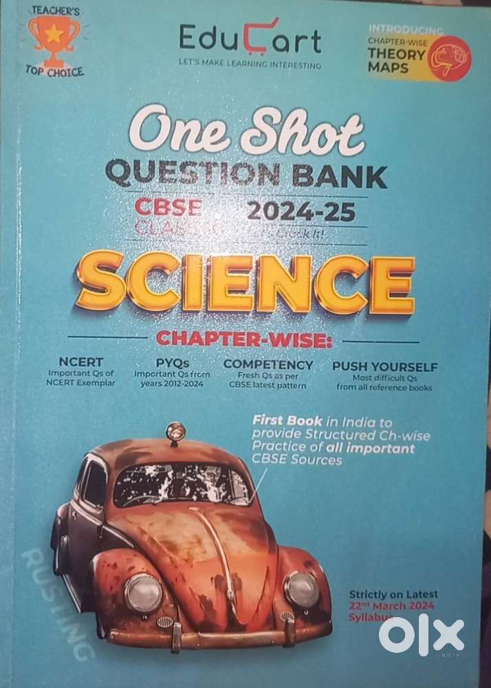 One shot question bank science 2024-2025