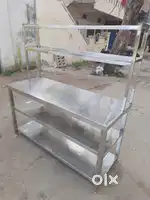 stainless steel work table or pick-up table (Brand-New) For Sale