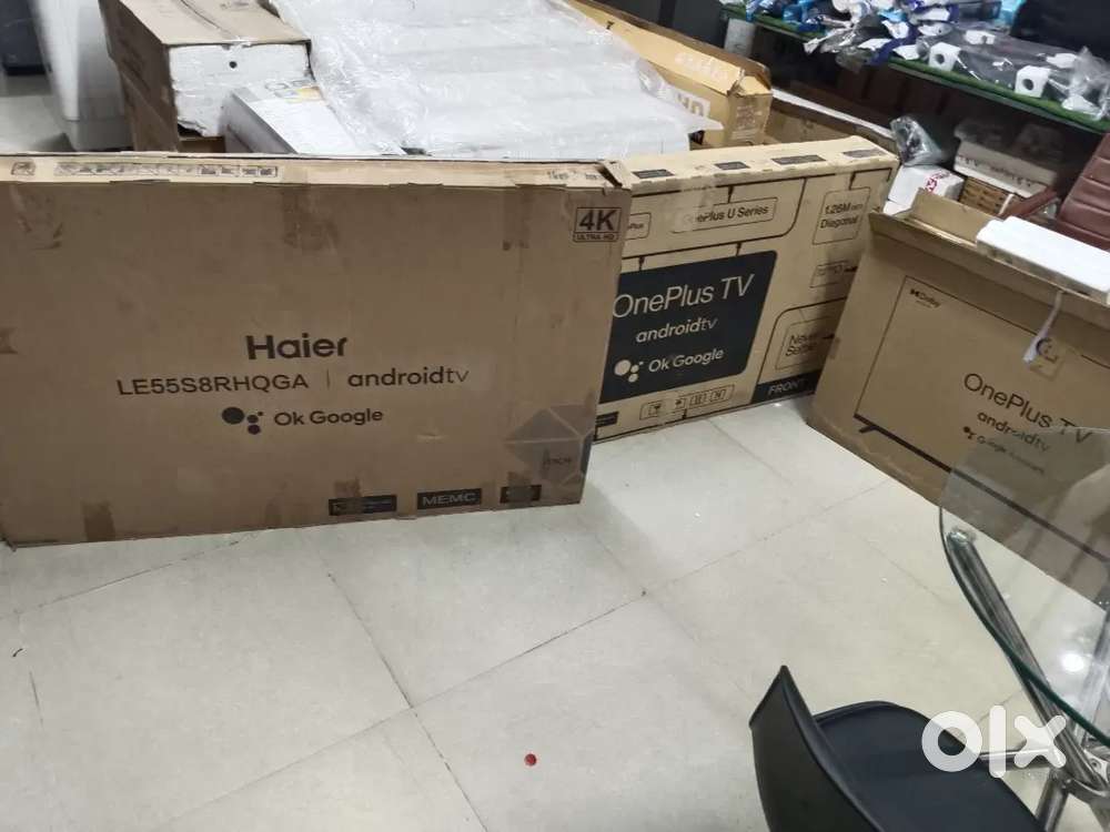 Haier 139 cm (55) S800 Series 4K Ultra HD Smart QLED Google TV
