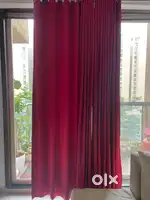 Curtains with rods and fittings for sale