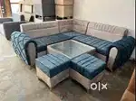 sofa super offer buy new sofa 8499, L size sofa 13990/- EMI on bajaj