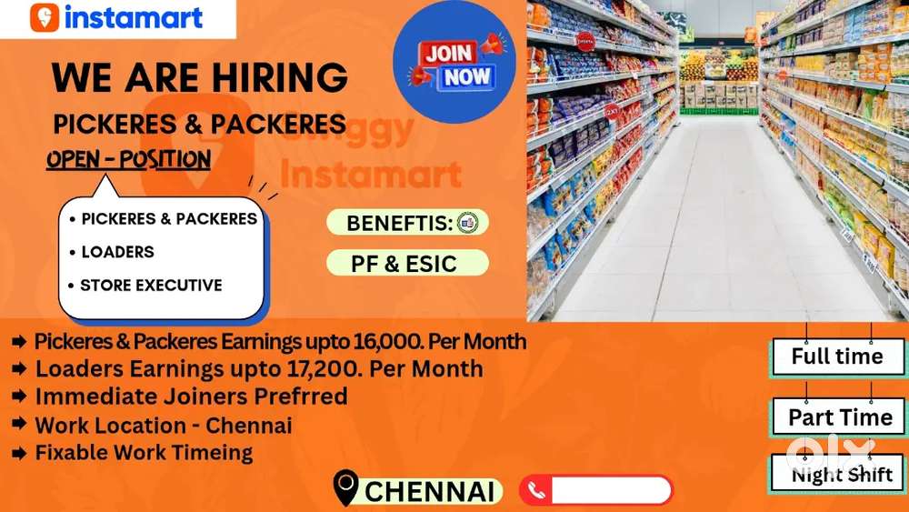 SWIGGY INSTAMART (Picker & Packer)