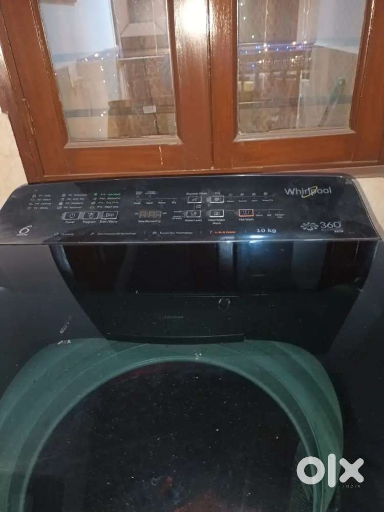 Washing machine whirlpool