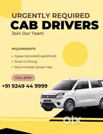 Wanted cab driver with licence