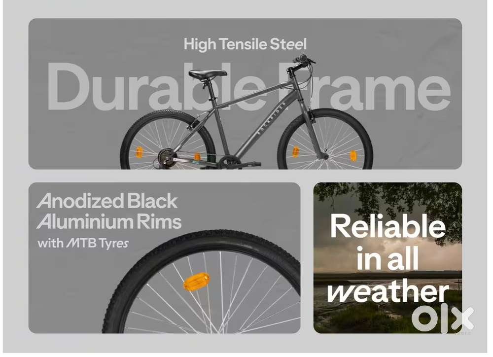 Mountain Bike Rockrider ST30 Grey - 7 Speed