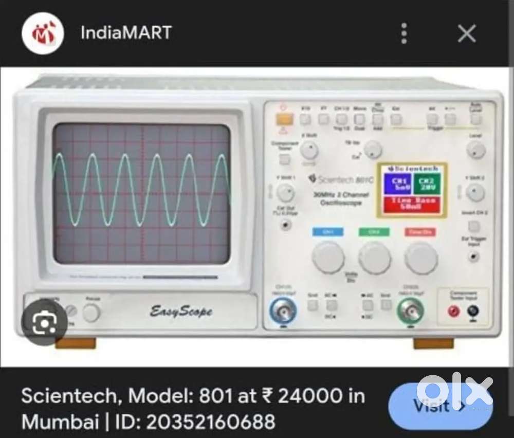 Digital &Analog oscilloscope combo