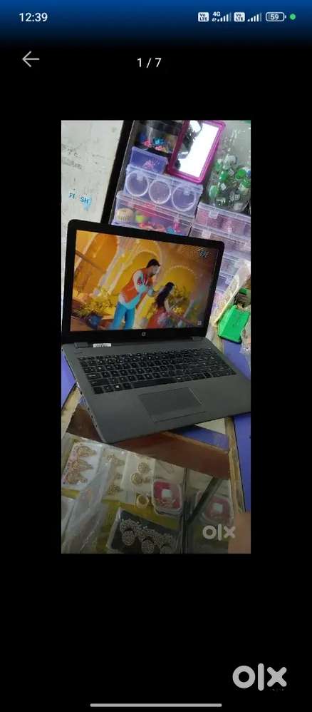 HP Laptop 8gb Ram, 512 SSD