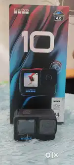 GoPro Hero 10 Black Only 4 Months old in Brand New condition available