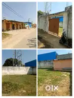 Land with 12 feet hight boundary wall.