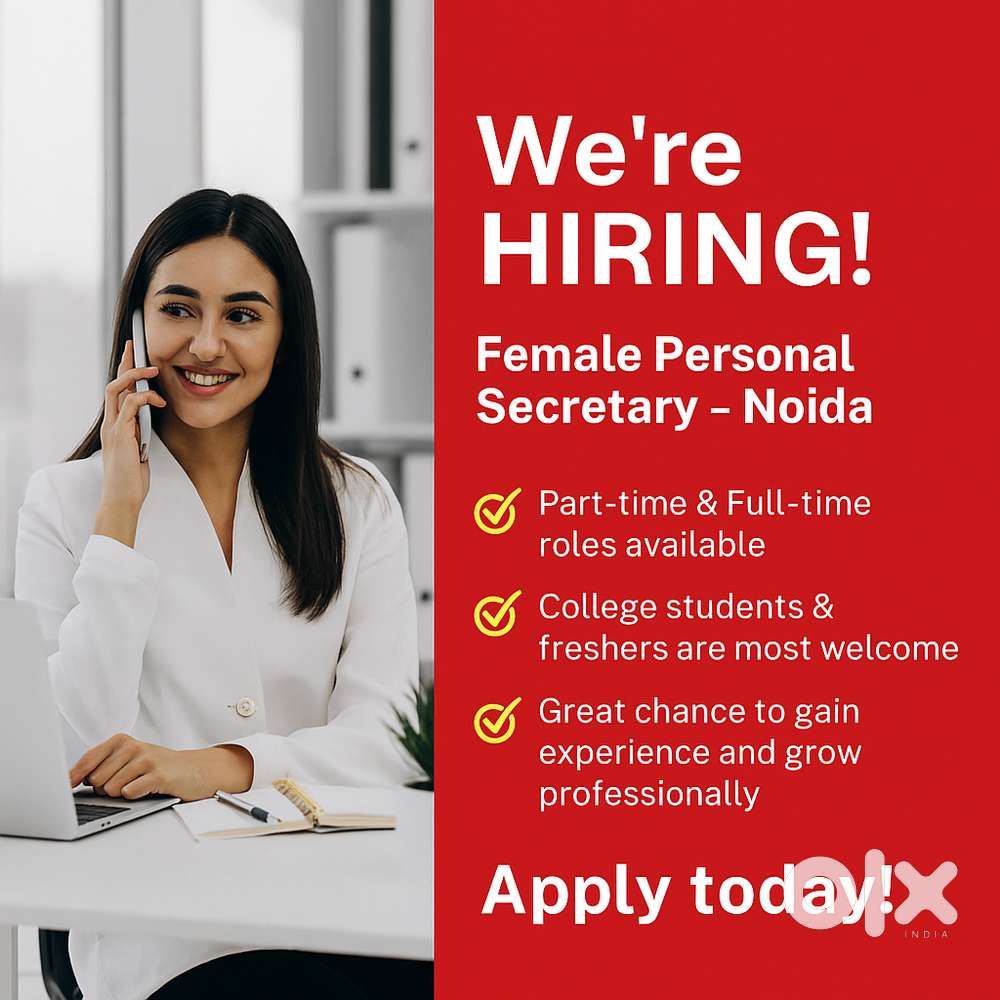 Female Personal Secretary Wanted