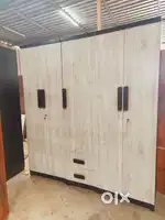 NEW 5 DOOR WARDOBE HAVING WOODEN HANDLE WITH MULTIPLE COLOR