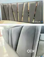 Double bed's back and front only