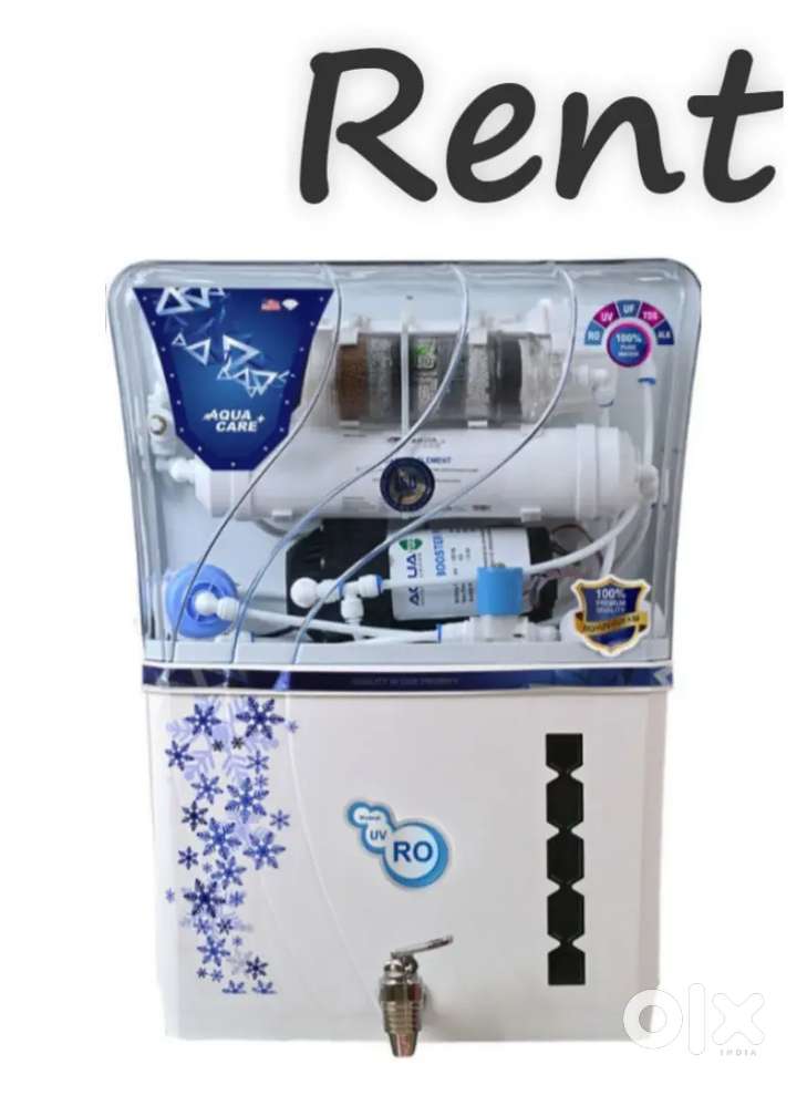 Ro water purifier available on rent