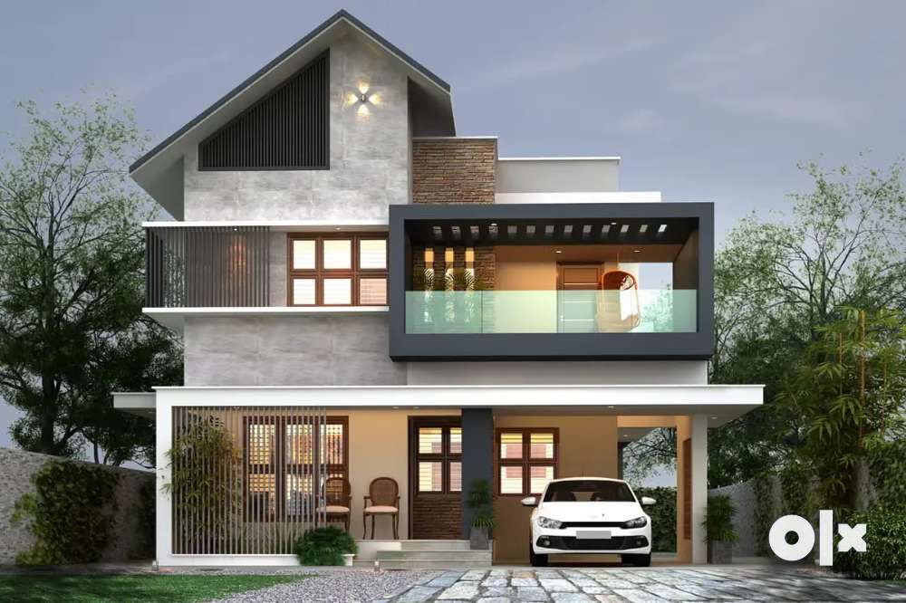 New 4 BHK house at Puthur