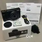 Sony ZV-1F 20.1MP 4K f/2 Vlogging Digital Camera Black Used