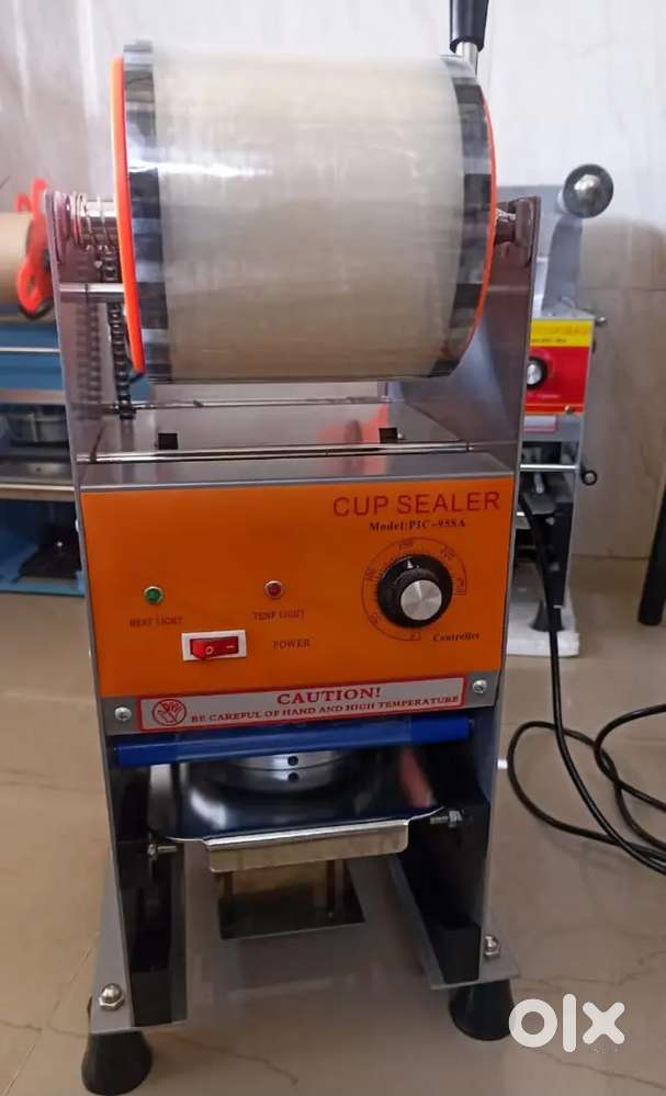 Semi automatic Disposal Cup sealing machine