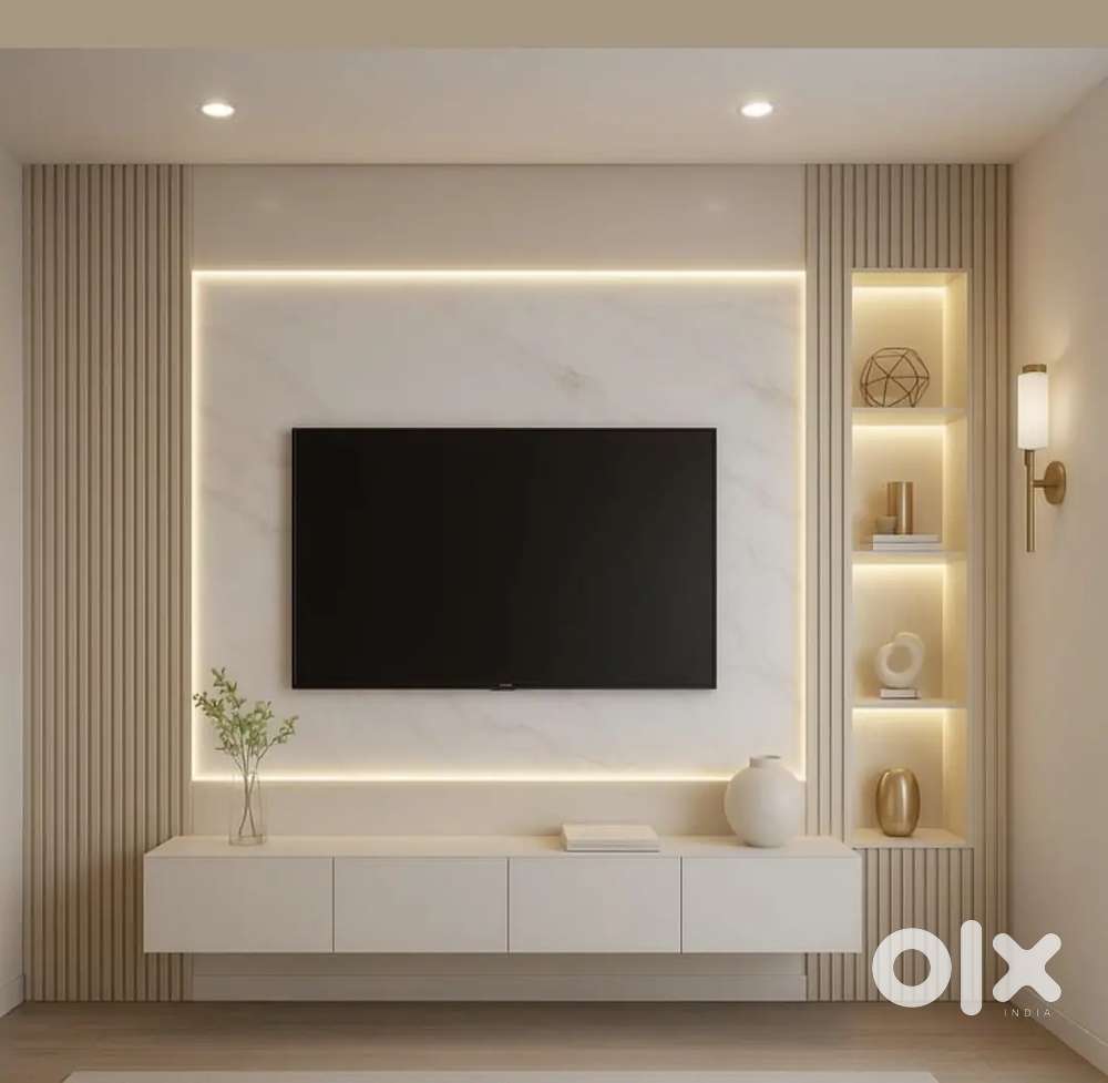 Carpenter & Interior Work – Kitchen, Wardrobe, Bed, Full Home